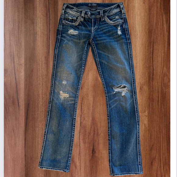 Silver Tuesday Jeans - Picture 2 of 5